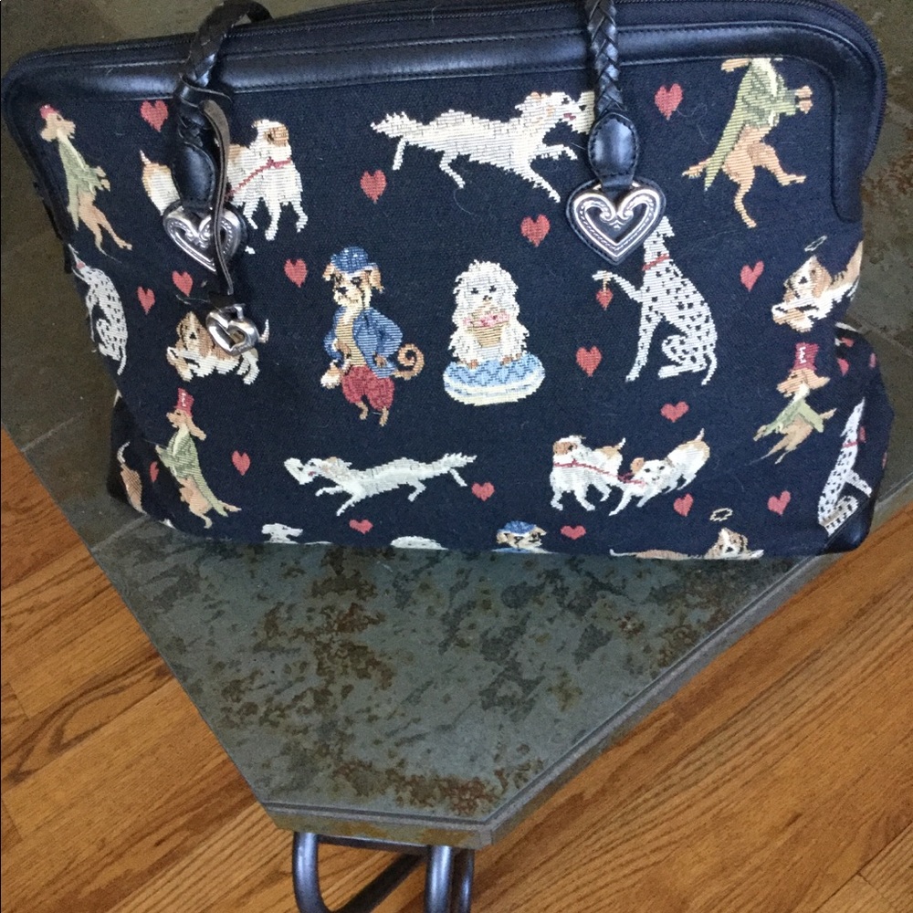 Brighton “All About The Dogs” Overnight Bag
